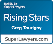Rated By Super Lawyers | Rising Stars | Greg Tourigny | SuperLawyers.com