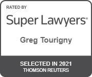 Rated By Super Lawyers | Greg Tourigny | Selected In 2021 Thomson Reuters